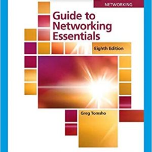 Solution Manual Guide to Networking Essentials 8th Edition by Greg Tomsho