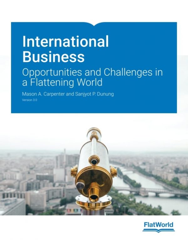 Solution Manual International Business Opportunities and Challenges 3.0 by Mason A. Carpenter