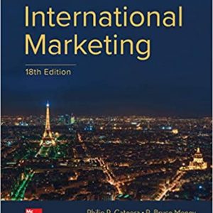 Solution Manual International Marketing 18th Edition by Philip Cateora