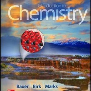 Solution Manual Introduction to Chemistry 4th Edition by Rich Bauer