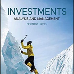 Solution Manual Investments Analysis and Management 14th Edition by Jones