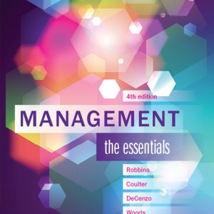 Solutios Manual for Management The Essentials 4th Australia Edition by Stephen P. Robbins