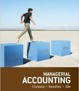 Testbook Solutions Managerial Accounting 10th Edition Susan Crosson