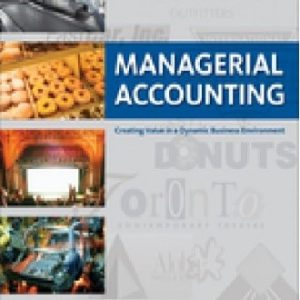 Testbook Solutions Managerial Accounting 2nd Edition Ronald Hilton