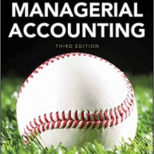 Testbook Solutions Managerial Accounting 3rd Edition by Charles E. Davis