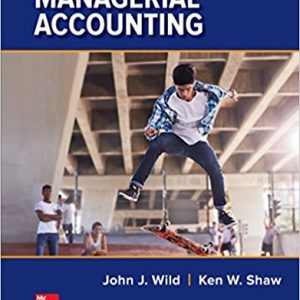 Testbook Solutions Managerial Accounting 6th Edition John J Wild