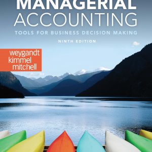 Solution Manual Managerial Accounting 9th Edition