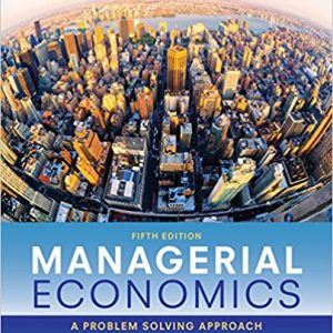 Testbook Solutions Managerial Economics 5th Edition Luke Froeb