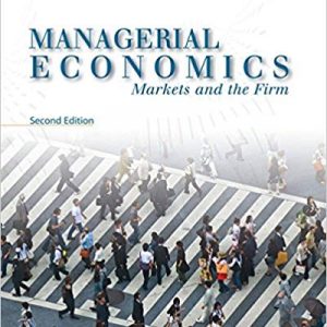 Solutios Manual for Managerial Economics Markets and the Firm 2nd Edition by William Boyes