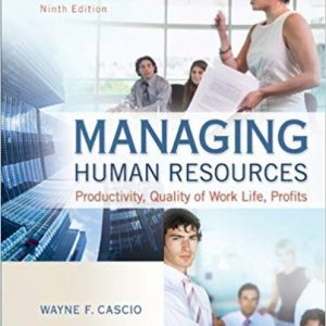 Testbook Solutions Managing Human Resources 9th Edition by Wayne Cascio