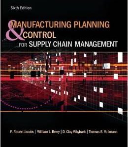 Testbook Solutions Manufacturing Planning and Control for Supply Chain Management 6th Edition Robert Jacobs