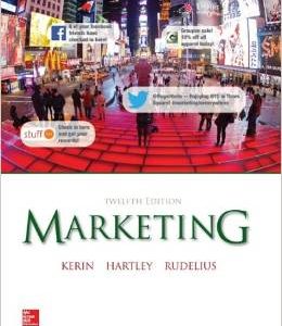 Testbook Solutions Marketing 12th Edition Kerin