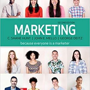 Solutios Manual for Marketing 2nd Edition by Shane Hunt Associate