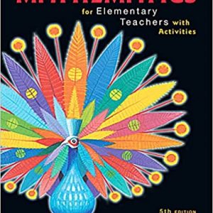 Solution Manual Mathematics for Elementary Teachers with Activities 5th Edition by Sybilla Beckmann