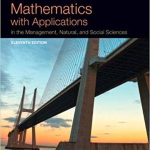 Solutions Manual for Mathematics with Applications 11th Edition by Margaret L. Lial