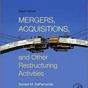 Testbook Solutions Mergers Acquisitions and Other Restructuring Activities 8th Edition by Donald DePamphilis