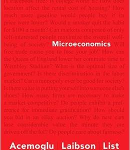 Testbook Solutions Microeconomics 1st Edition Daron Acemoglu