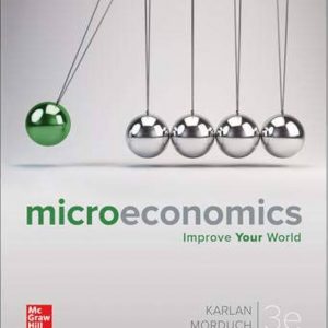 Solution Manual Microeconomics 3rd Edition by Dean Karlan