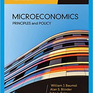 Solution Manual Microeconomics Principles and Policy14th Edition by William J. Baumol