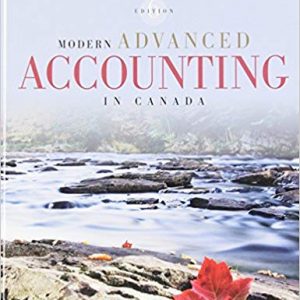 Solutions Manual for Modern Advanced Accounting in Canada 6th Edition by Murray Hilton