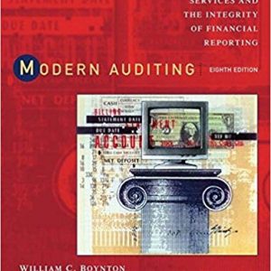 Testbook Solutions Modern Auditing Assurance Services and the Integrity of Financial Reporting 8th Edition by William C. Boynton