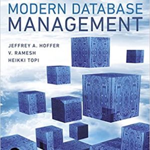 Solution Manual Modern Database Management 13th Edition by Jeffrey A. Hoffer