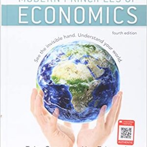 Solution Manual Modern Principles of Economics 4th Edition by Tyler Cowen