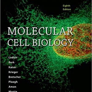 Solutios Manual for Molecular Cell Biology 8th Edition by Harvey Lodish