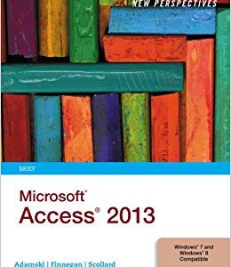 Testbook Solutions New Perspectives on Microsoft Access 2013 Introductory 1st Edition by Joseph J. Adamski