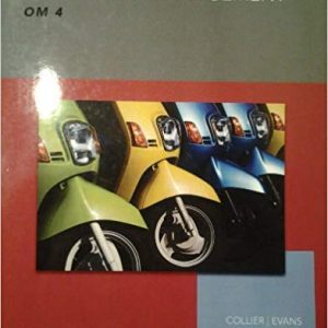 Testbook Solutions OM 4th Edition by David Alan Collier