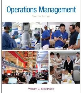 Testbook Solutions Operations Management 12th Edition William Stevenson