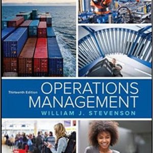 Testbook Solutions Operations Management 13th Edition William J Stevenson