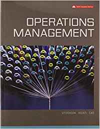 Solutios Manual for Operations Management 6th Canadian Edition by William J Stevenson