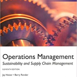 Solutions Manual for Operations Management Global Edition 11th editon by Jay Heizer