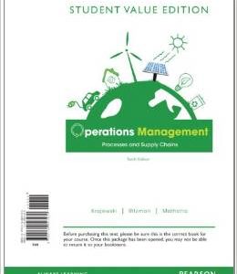 Testbook Solutions Operations Management Processes and Supply Chains 10th Edition Lee Krajewski