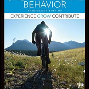 Testbook Solutions Organizational Behavior 13th Edition by Mary Uhl Bien