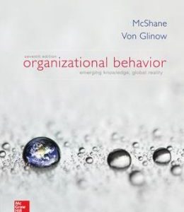 Testbook Solutions Organizational Behavior 7th Edition Steven McShane