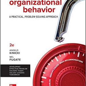 Testbook Solutions Organizational Behavior A Practical Problem Solving Approach 2nd Edition Kinicki