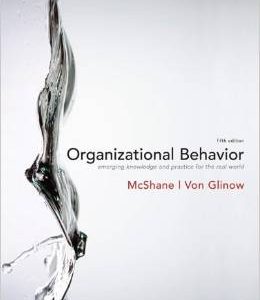 Testbook Solutions Organizational Behavior Emerging Knowledge 5th Edition Steven McShane