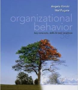 Testbook Solutions Organizational Behavior Key Concepts Skills and Best Practices 5th Edition Angelo Kinicki