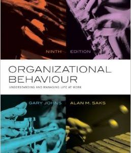 Testbook Solutions Organizational Behaviour Understanding and Managing Life at Work 9th Edition Gary Johns