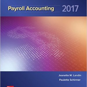 Testbook Solutions Payroll Accounting 2017 3rd Edition Jeanette Landin