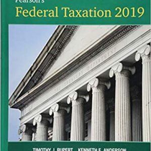 Testbook Solutions Pearsons Federal Taxation 2019 Comprehensive 32nd Edition by Timothy J. Rupert|Testbook Solutions Pearsons Federal Taxation 2019 Comprehensive 32nd Edition by Timothy J. Rupert