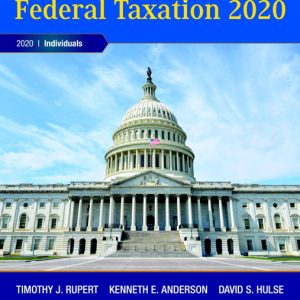 Solution Manual Pearsons Federal Taxation 2020 Individuals 33rd Edition by Timothy J. Rupert