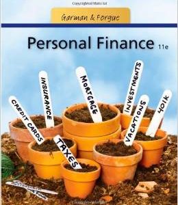 Testbook Solutions Personal Finance 11th Edition Thomas Garman