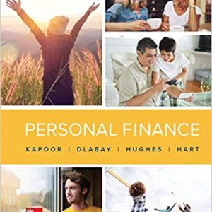 Solution Manual Personal Finance 13th Edition by Jack Kapoor