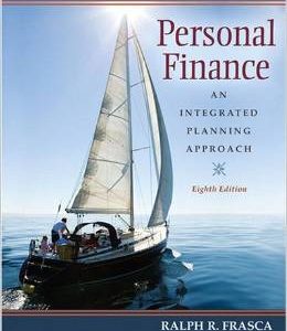 Testbook Solutions Personal Finance An Integrated Planning Approach 8th Edition Ralph R Frasca