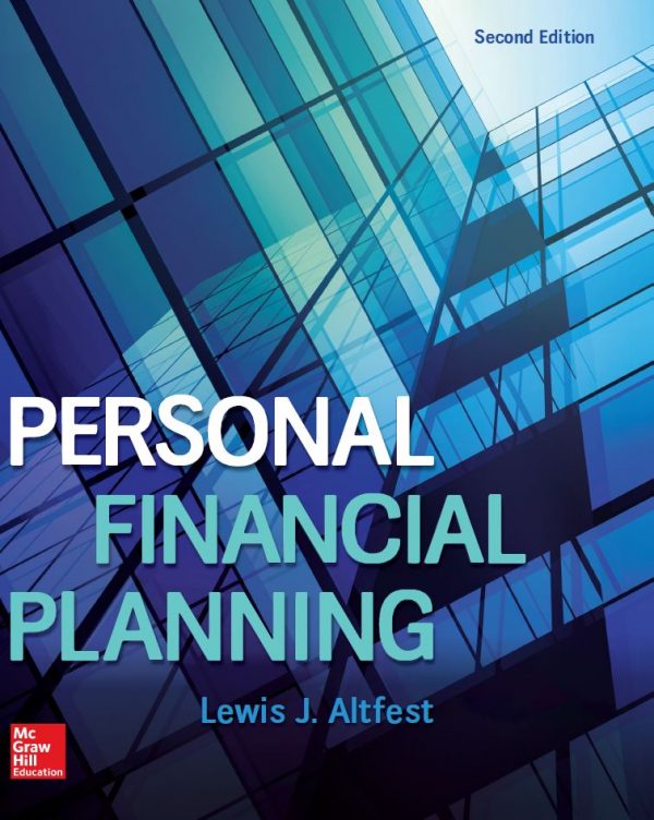 Testbook Solutions Personal Financial Planning 2nd Edition by Lewis J. Altfest