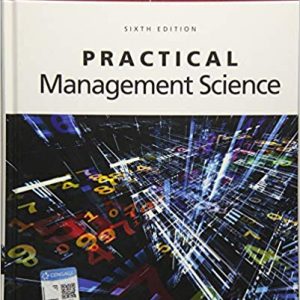 Solutios Manual for Practical Management Science 6th Edition by Wayne L. Winston