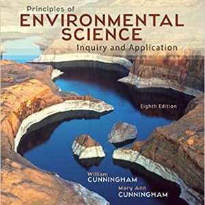 Testbook Solutions Principles of Environmental Science 8th Edition William P Cunningham Prof